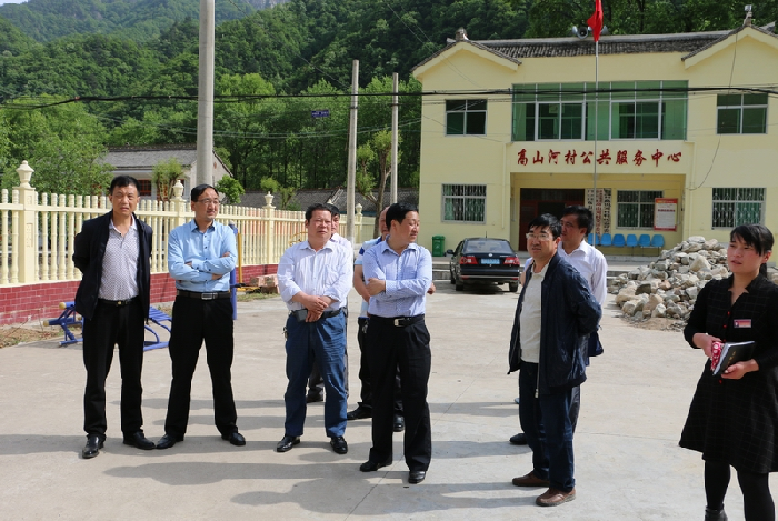 副县长景建民深入巡检高山河小学调研