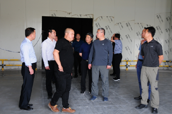 县长王宇鹏带队考察西安冷链物流项目-洛南县人民政府